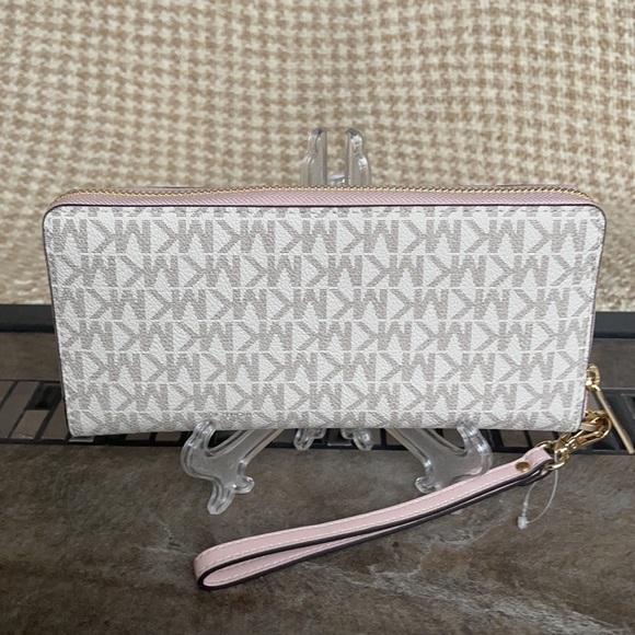 Michael Kors Jet Set Travel Large Travel CONTINENTAL Wristlet-Wallet - Picture 11 of 16